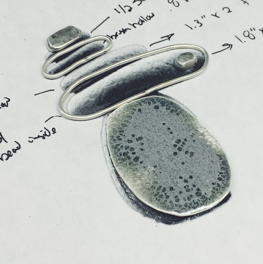 Stacked Stones Pendant