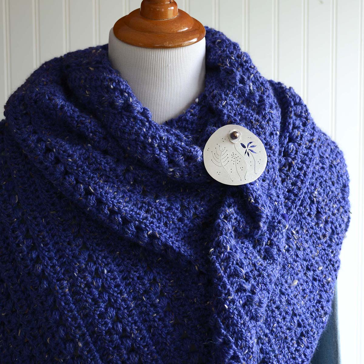 Pearl Garden 2024 - Sterling Silver Pendant Brooch