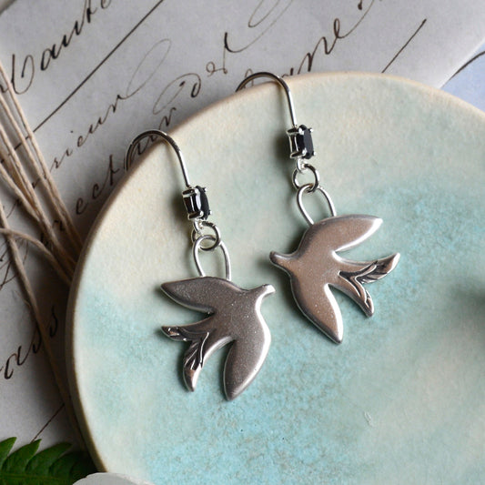 Bird Songs - Swallows with Black Spinel