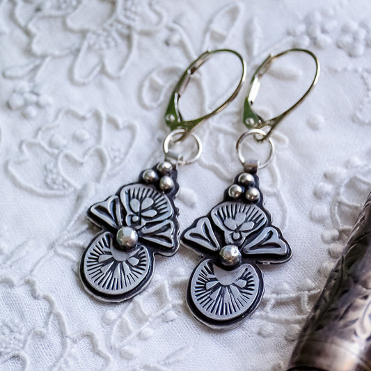 Lace Garden Earrings #2