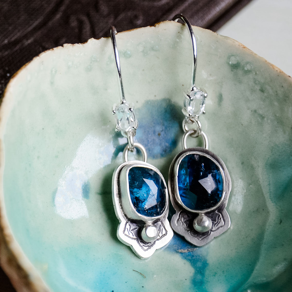 Trail Blaze: Kyanite Earrings