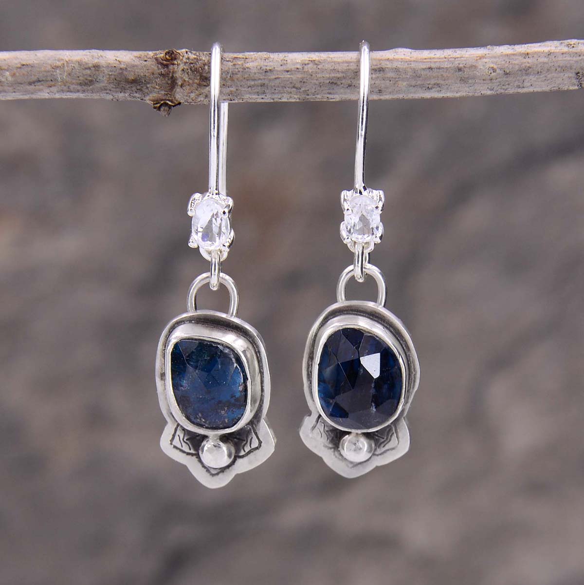 Trail Blaze: Kyanite Earrings
