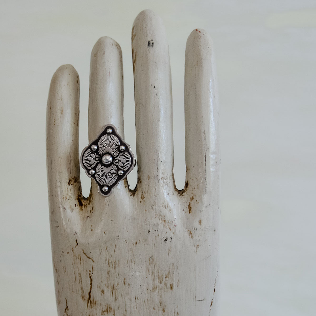 Lace Garden Statement Ring #1