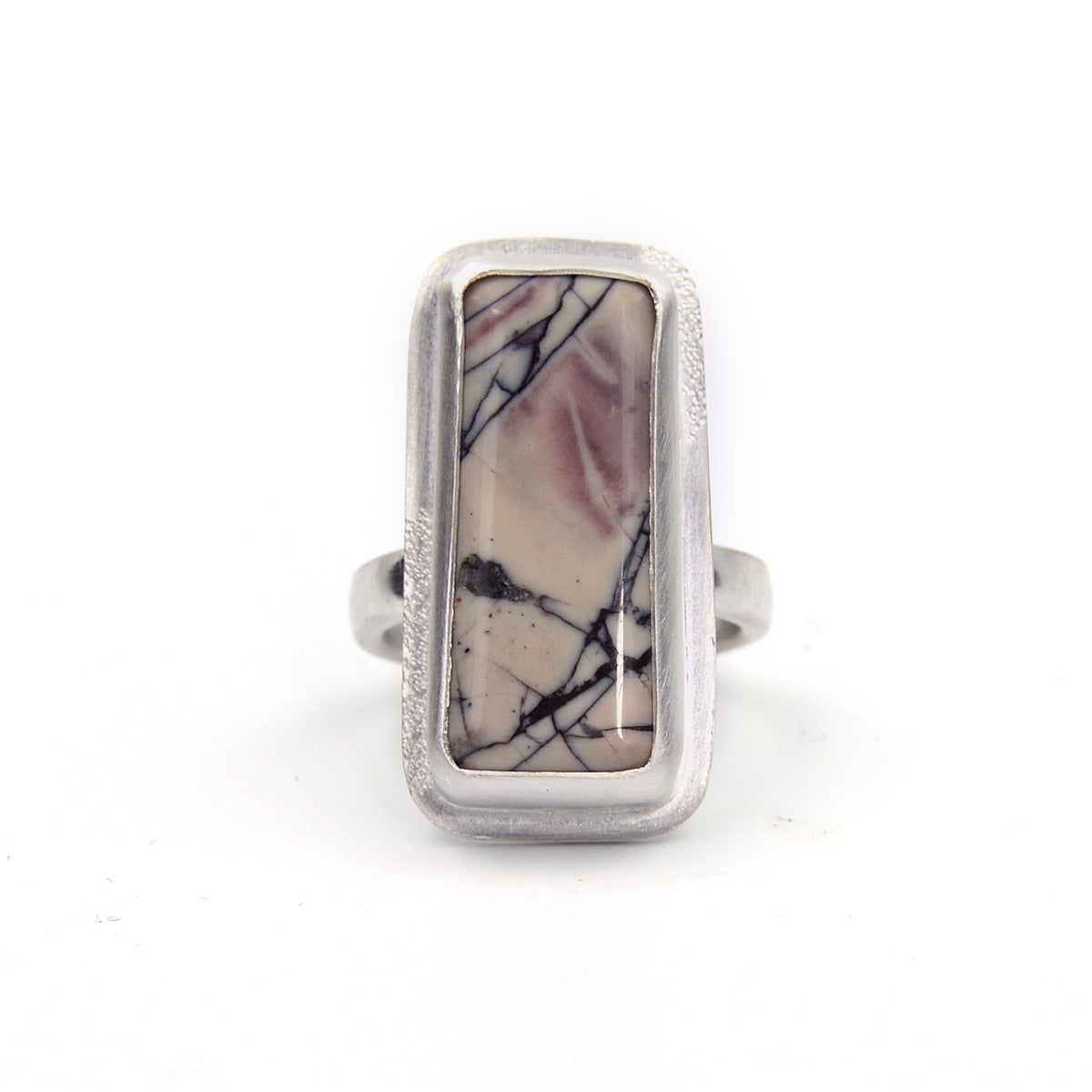 Porcelain Jasper Ring - Size 5.75
