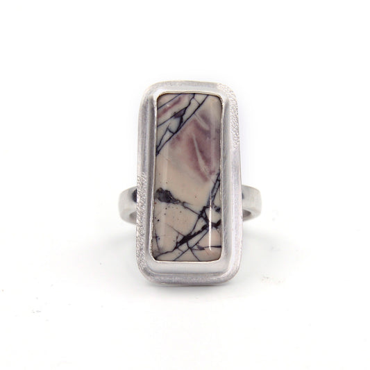 Porcelain Jasper Ring - Size 5.75