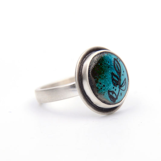 Botanical Sketch Ring