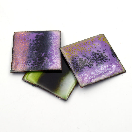 FREE Tutorial: Experimenting with Crackle Enamels