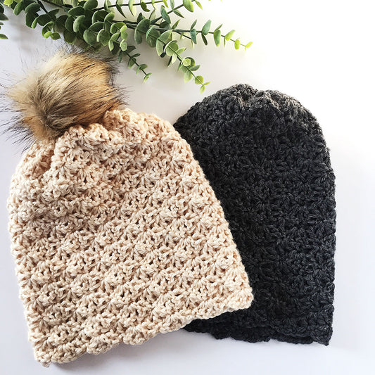 Lacy Crochet Slouch Hat Pattern