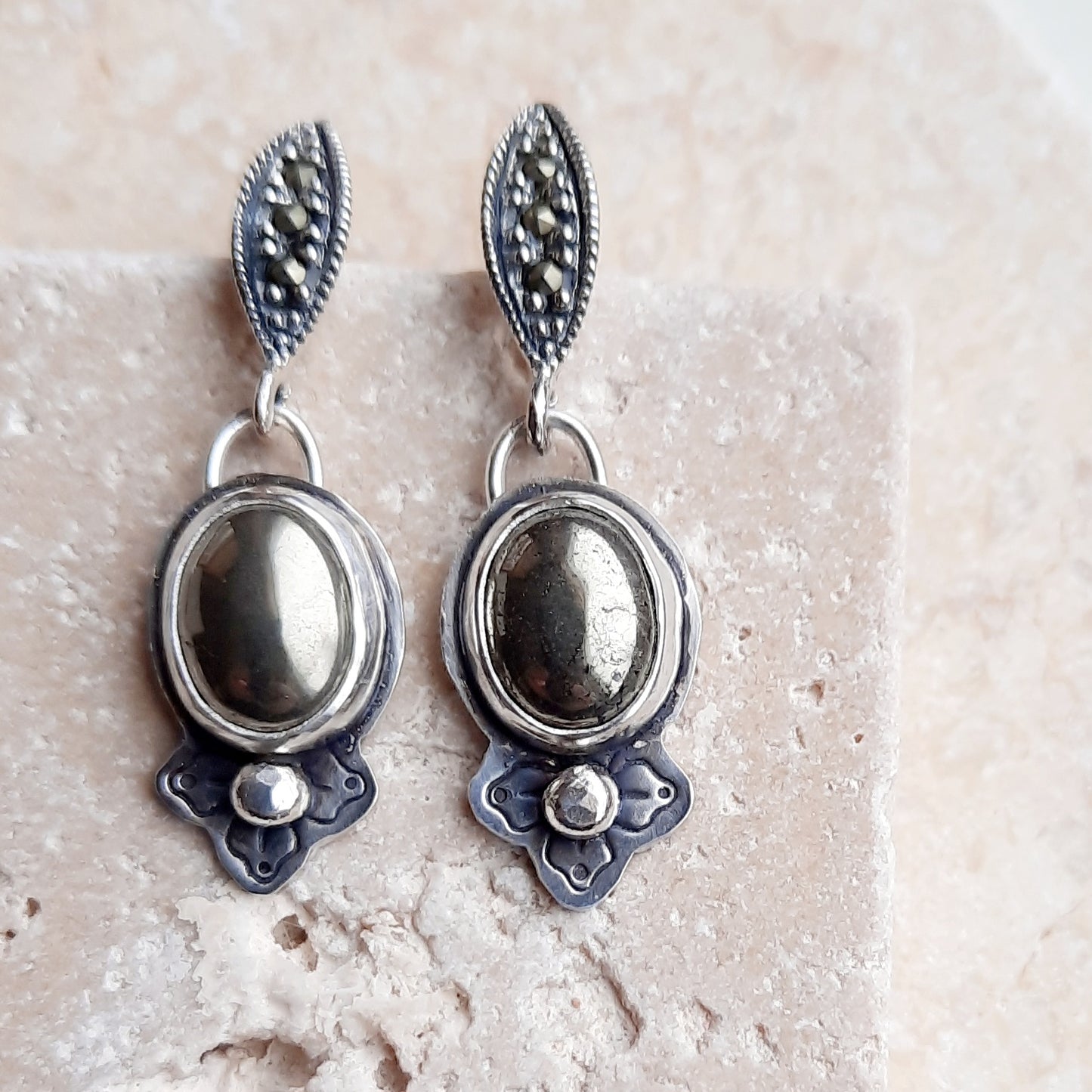 Trail Blaze: Pyrite Earrings