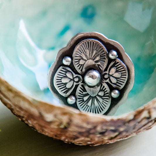 Lace Garden Statement Ring #2