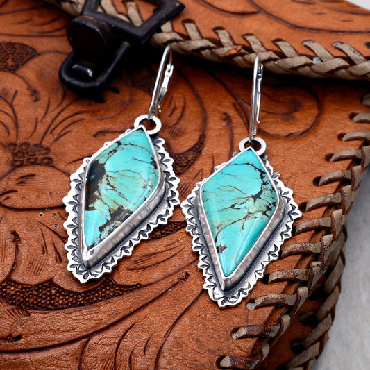 Lacy Turquoise Earrings