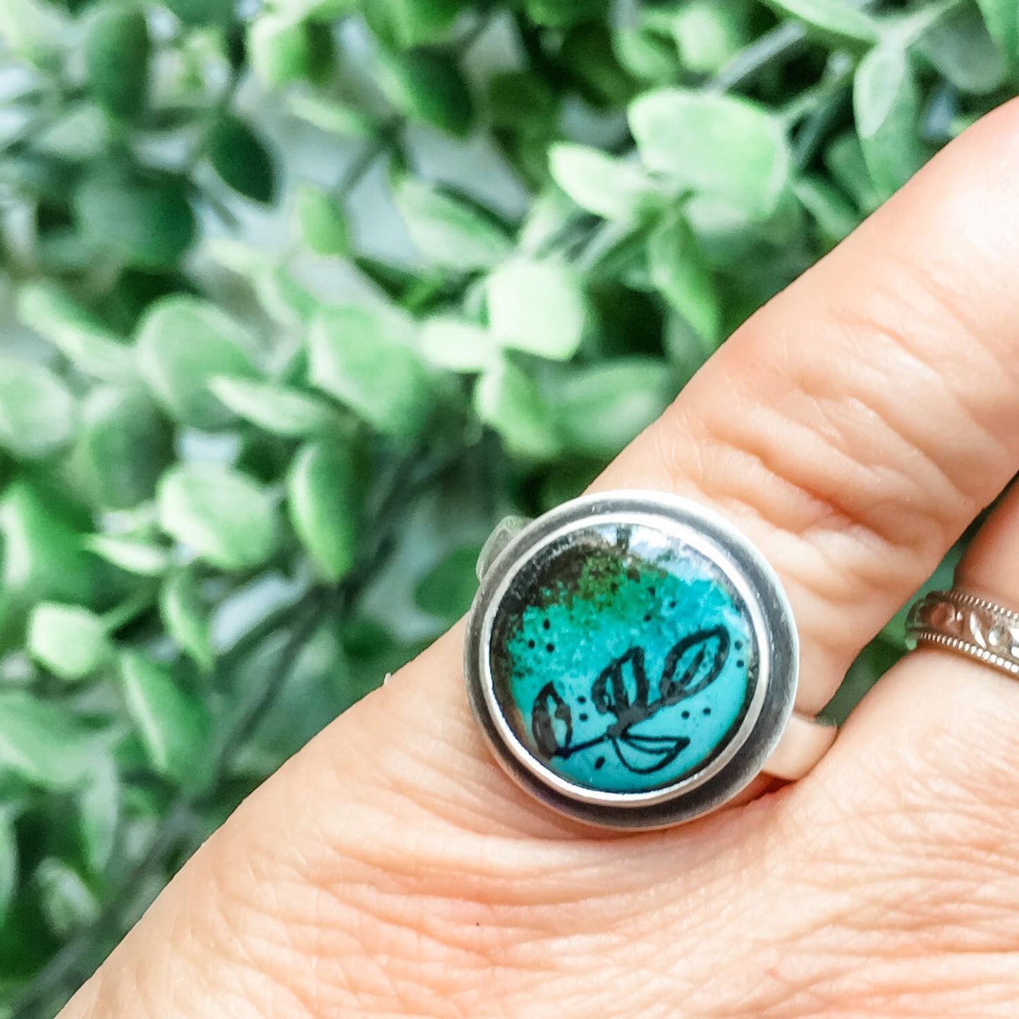 Botanical Sketch Ring