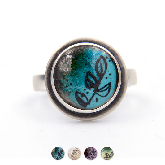 Botanical Sketch Ring