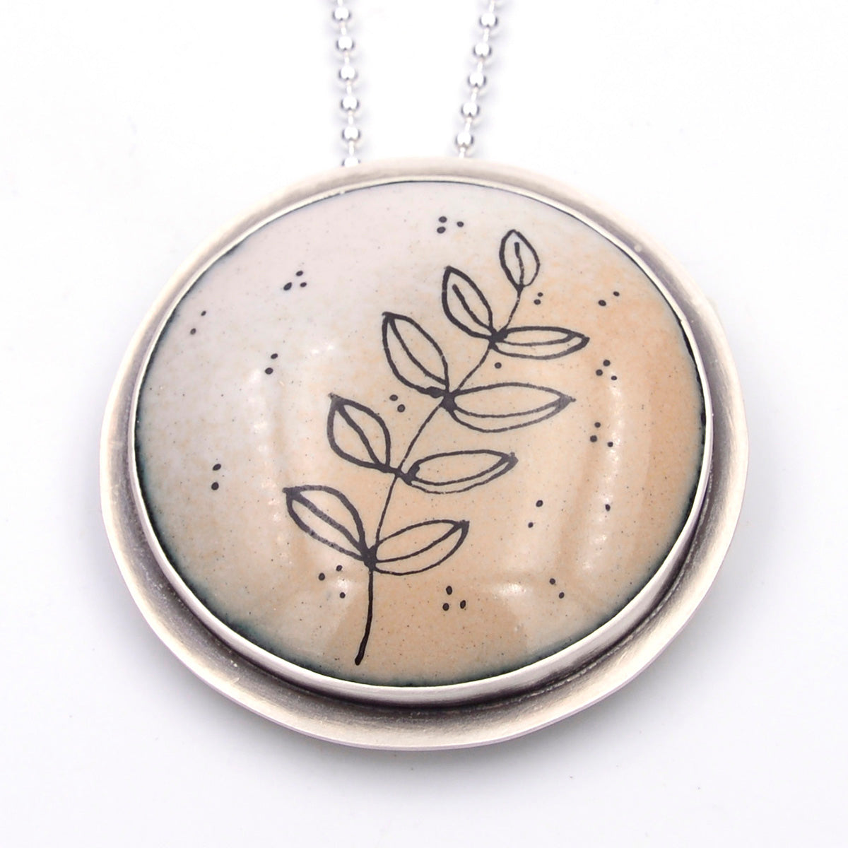 Botanical Sketch Convertible Brooch