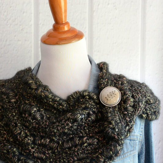 Botanical Sketch Convertible Brooch